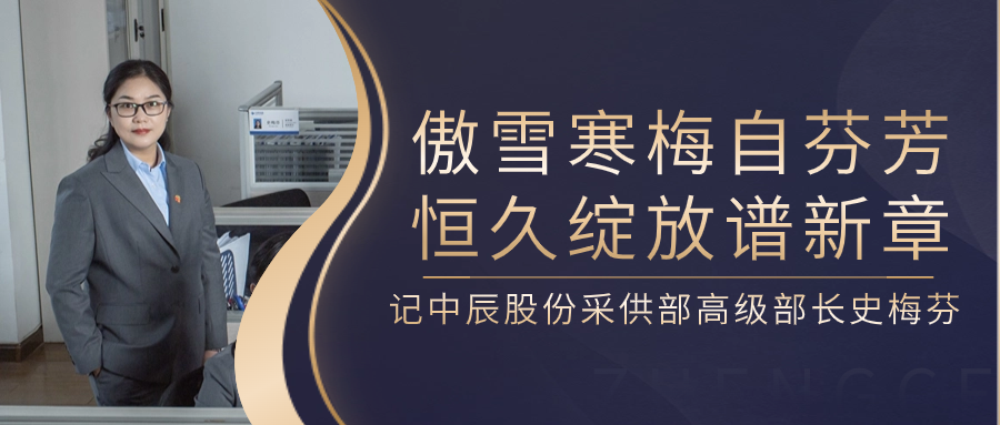 傲雪寒梅自芳香，，，，，，恒久绽放谱新章——记尊凯时龙股份采供部高级部长史梅芬